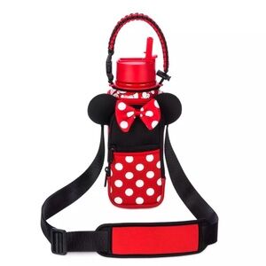 Minnie Mouse 32 oz. Stainless Steel Water Bottle and Carrier